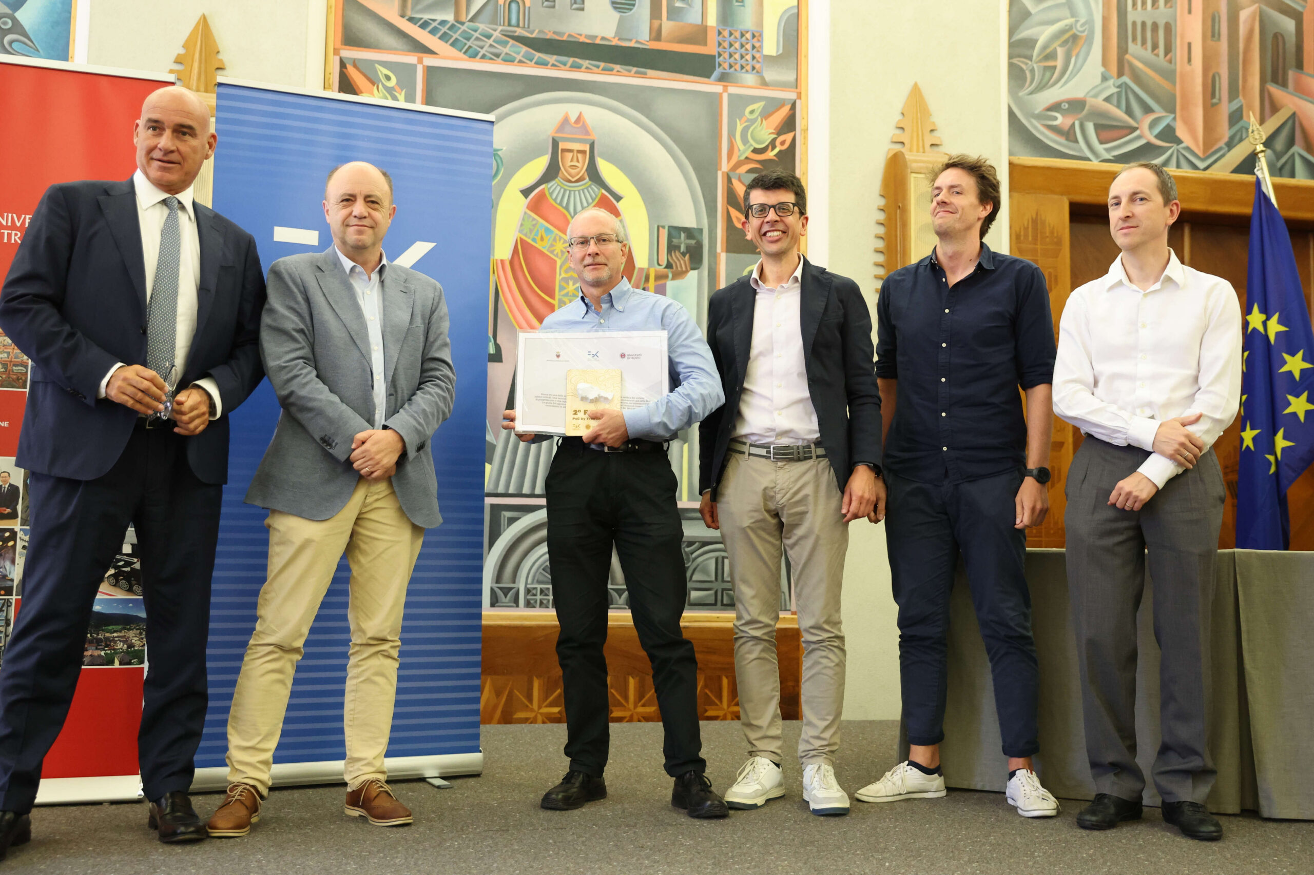 Premiazione POC (Prova di concetto) in Trentino © Teyssot / UniTrento